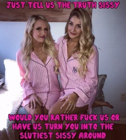 ppsperv: teensissybarbie: Option 2💋 I want to be  a sexy sissy bitch 🎀💄💋💕❤️Pretty Pink Sissy!❤️💕💋💄🎀! 