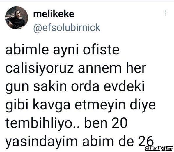 melikeke @efsolubirnick...