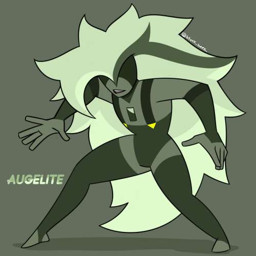 I did a thing LOLAugelite: An eletric green gemsonaand Pink Moonstone obviously inspired by Sailor M