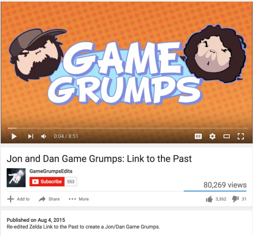 memecucker:i dipped my toes into learning more about the game grumps fandom and im immediately backi