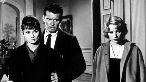 Audrey Hepburn as Karen Wright , James Garner as Dr. Joe Cardin and Shirley MacLaine as Martha Dobie