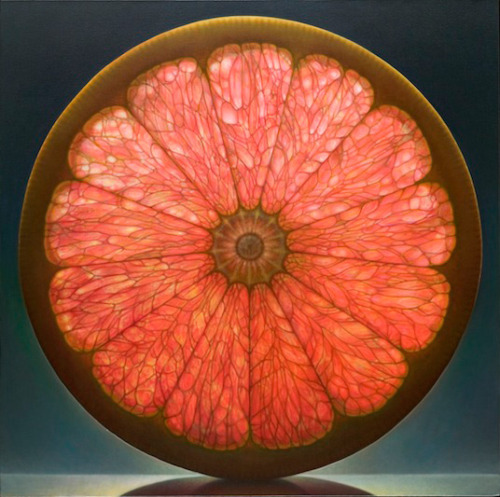 unicorn-meat-is-too-mainstream:  Dennis Wojtkiewicz is best known for his exploration of the “sensitive nature of time” in his large-scale oil paintings of fruits and flowers. 