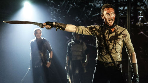 theatreisgoodforthesoul:“Coriolanus” by William ShakespeareDonmar Warehouse, 2013Starrin