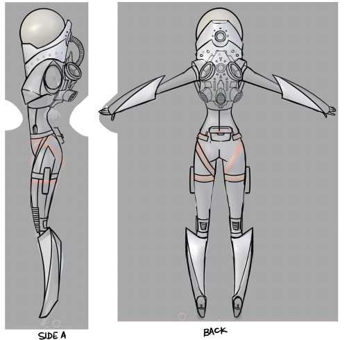 Character concepts for DIVE, a Gravity Well Studios game I’m art directing. 