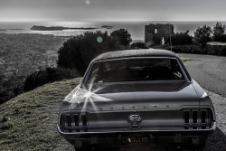 ford-mustang-generation:  Mustang 1967 - French Mediterranean coast by merlin29.181 on Flickr.