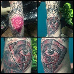 papasmurf419:  Aint been on here in like a week. Got my elbow tatted last night.