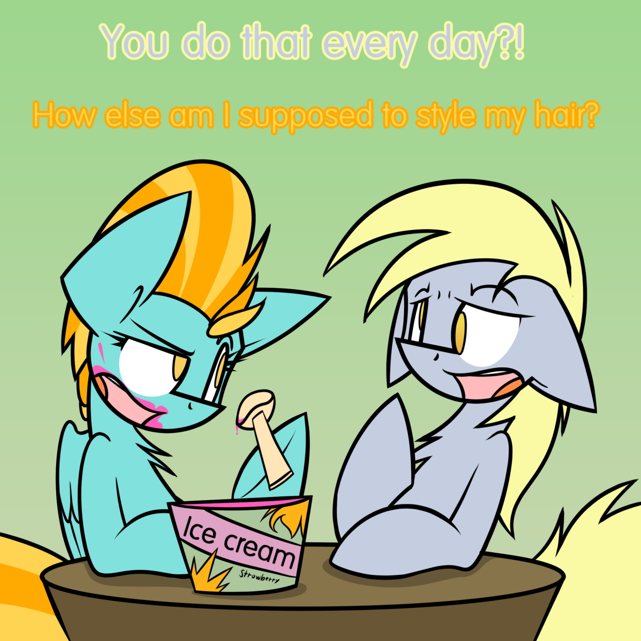askincompetentlightningdust:  &ldquo;Oh, I don’t know, a hair stylist? Do it