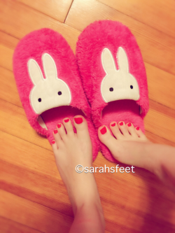sarahsfeet:  Aren’t these slippers *the*