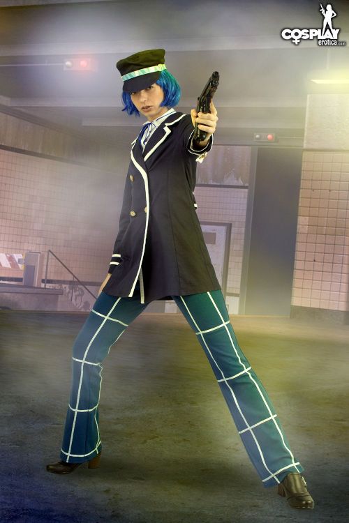 Cute Naoto Shirogane cosplay from Persona 4. Follow us at: cosplaystacy.tumblr.com cosplayerotica.co