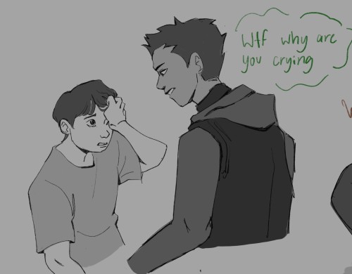 Instead Of Reading Fanfic All Day I Drew It 😤 From The Fic “unfamiliar Feathers” By @lemonomic