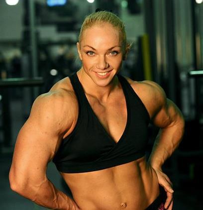 zimbo4444:  ..Nataliya Romashko..powerlifter..martial artist.. bodybuilder..Cover
