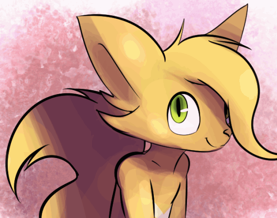 dotkwa:tried a fully colored animation Cutie &lt;3