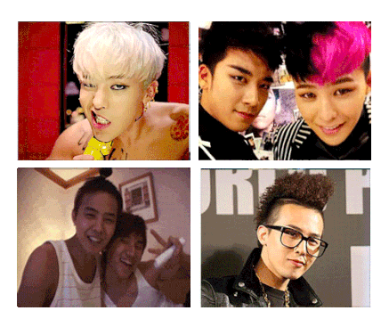everything-korea:4/∞ of my favorite things about Kwon Jiyong: Never Ending Hairstyles 