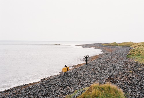 Another perfect nameless wave in Iceland