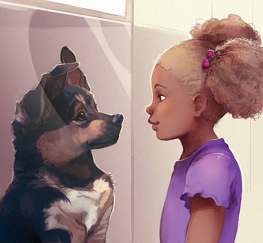 awesomedigitalart:  New Best Friend? by TamberElla
