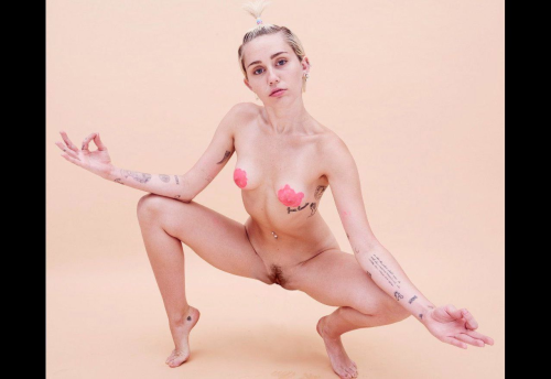 celebhunterextra: Miley Cyrus Spread Eagle More at celeb sex tapes