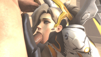 nodusfm: [Request] Mercy Foot-blowjob [0:06] I didn’t think this pose was possible