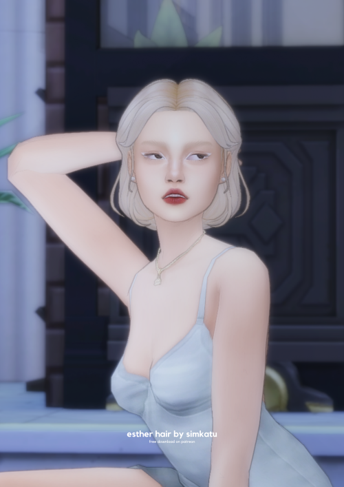 New Cc Hair For The Sims 4! Free Download On Patreon