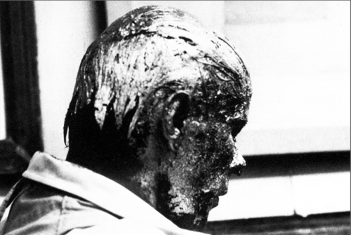 raveneuse:  Joseph Beuys, How to Explain Pictures to a Dead Hare, 1965. 