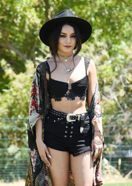 selenamaris:    Vanessa Hudgens at the 2017 Coachella Valley Music Festival Day 1 in Indio, CA.   