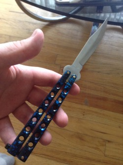 Picked up this butterfly knife for 10 bucks