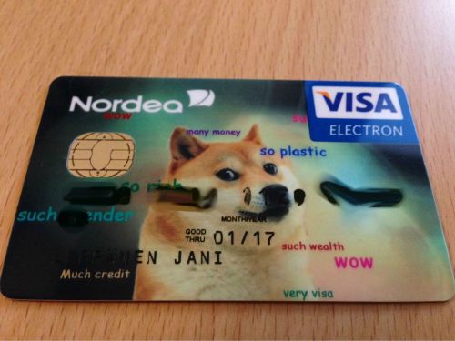 useless-finlandfacts: blackguyandrew: heyveronica: such wealth so money I hope this card gets reject