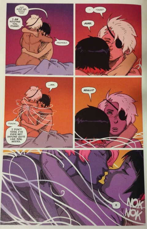 kimberquinzel:In honor of Valentines Day here’s some of the most recent lesbian kisses in comi