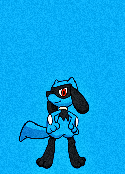 pokemoned:  #447 Riolu #448 Lucario          