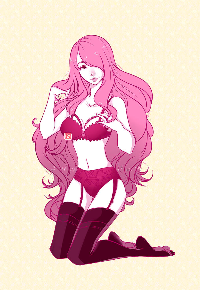 eloisejudedraws:  I just said I had a problem with lingerie &lt;3    Reblogs