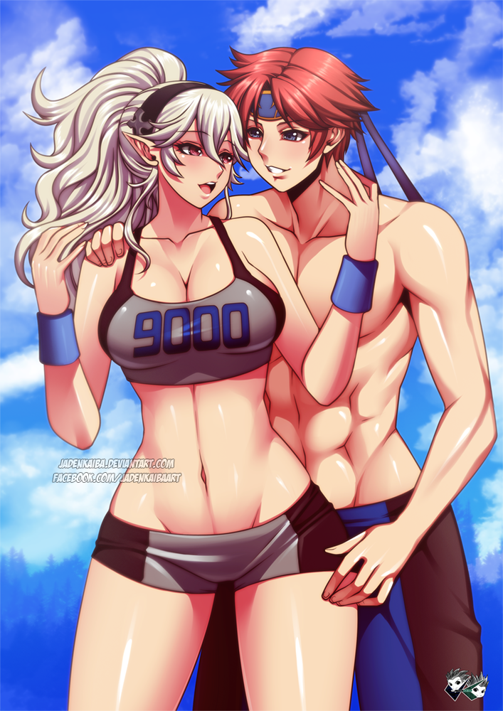 jadenkaiba:   “Ah Roy! Care to come with me after we finish our routine?~!”COMMISSION