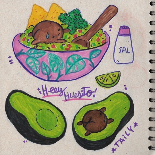 tailycaos: ♡ kids you know that heey huesito is an avocado seed, right?