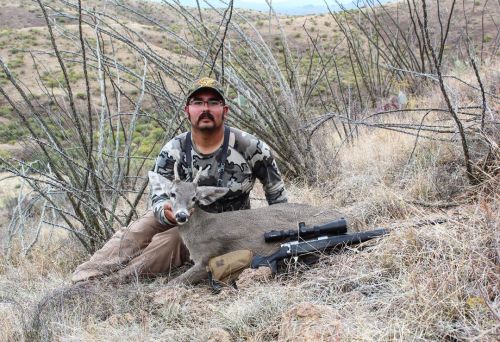 He’s my 2019 Arizona Coues Buck. I worked my tail off for this guy. After several failed attempts at