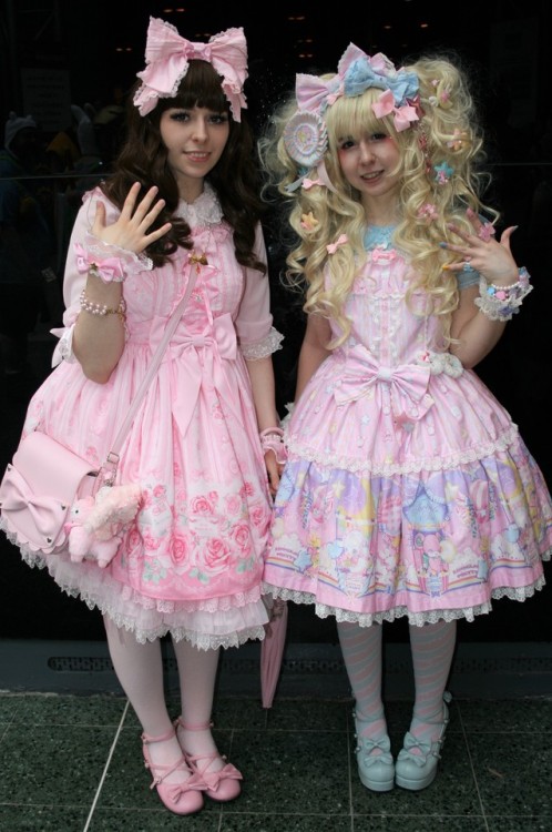 Cute [old] coord snaps of me and the precious @notsimpatico ~*SO MUCH PINK*~