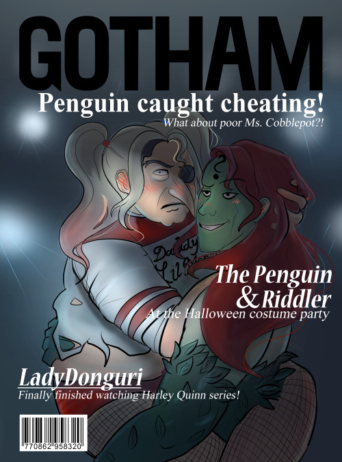 ladydonguri: What do you mean there’s no Gotham magazine with Riddler and Penguin on the front page?