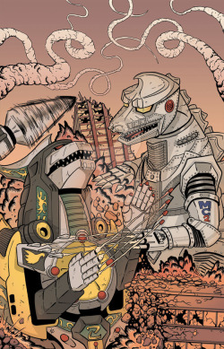 citystompers:  MGDZinkcolssmall by KillustrationStudiosDragonzord vs MechaGodzilla