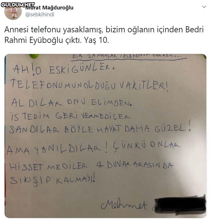 Murat Mağduroğlu...