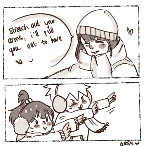 narutostaph:  headcanon: growing up alone, naruto had no one to teach him how to skate during winter in konoha.  (●´∀｀●)  