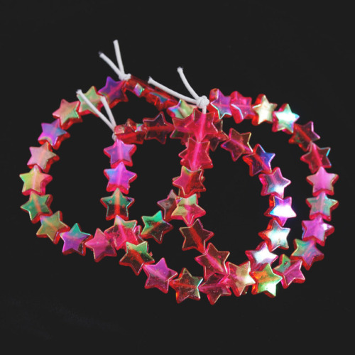palepastelgoth:  🌠 Holographic Star Bracelets  🌠  