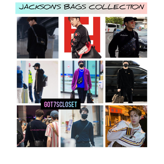 GOT7's fashion (fan account) on X: [191006] Jackson's bag