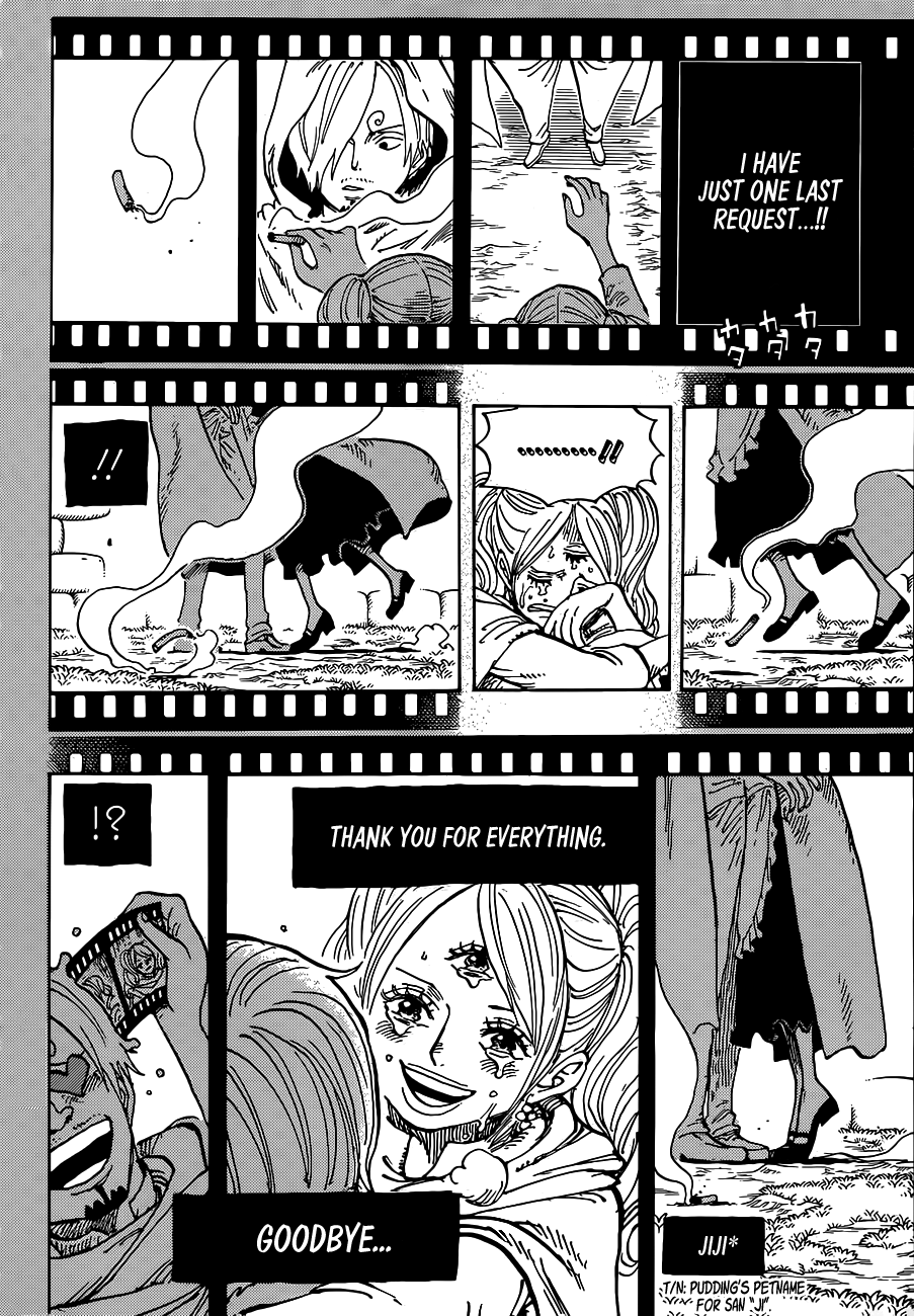 Dixxy Mouri S Tumbler Dixxy Vs One Piece Chapter 902 End Roll