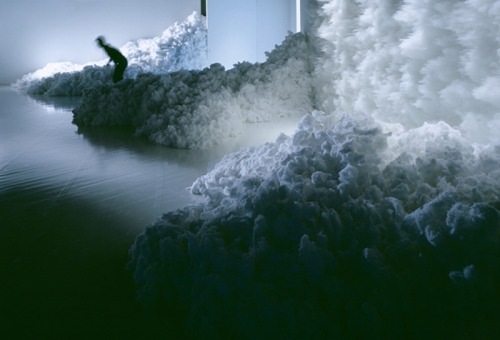 likeafieldmouse:  Tokujin Yoshioka for Design Miami (2007) - An installation of 300,000 plastic straws