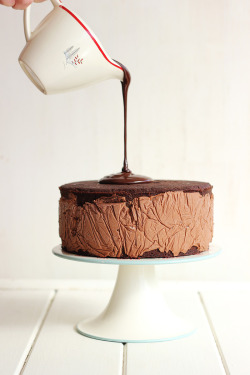 foodffs:  Toblerone Ice Cream Cake!  Really