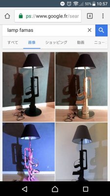 re-nise3kawan: 兵士Xの献身さんのツイート:  “ファマス用のタクティカルライトが欲しいなーと思って  「lamp　famas」  と何も考えずに検索した いや、 そうじゃねぇよ  https://t.co/XxXg4gJfes”https://twitter.com/L_P_N_1887/status/840502249323450368