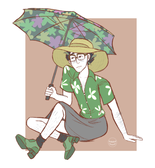 it’s scientifically proven that floral patterns keep you cooler based on my current in-game lo