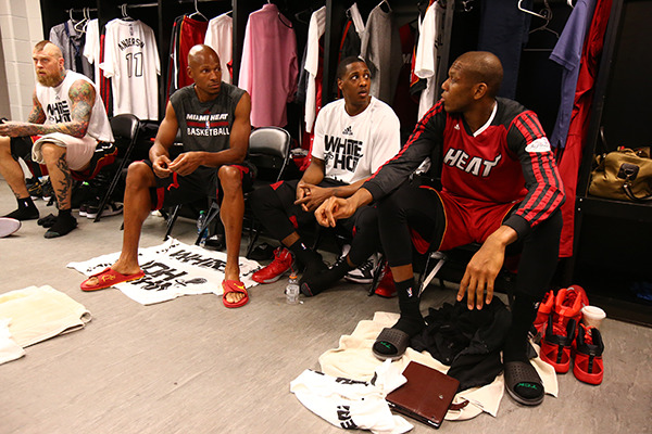 themiamiheat:  Scenes from before Game 1