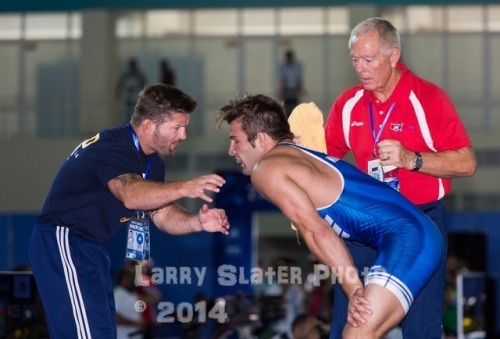 Coach Henson and Nick Marable (lbsphoto.smugmug.com/Olympic-and-College-Wrestling)