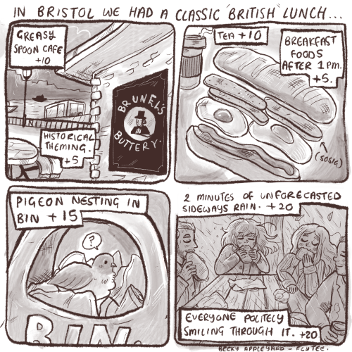  And a jolly good time was had all round…anyway I’ve still got a couple more Bristol-related comics 