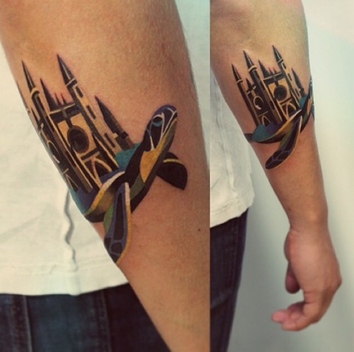 XXX creativocollective:  Awesome tattoo artist, photo