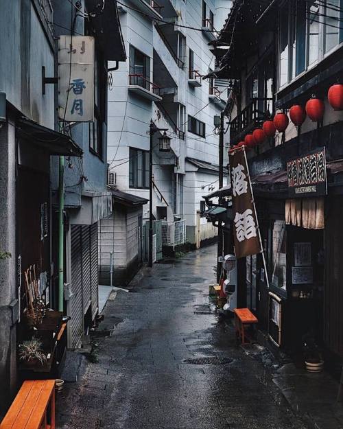 japanpix - An alley in Ikaho, Gunma