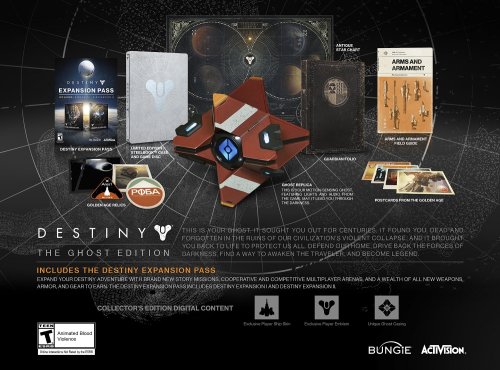 Destiny’s two collector’s editions include access to two expansions and more Destiny, Ha